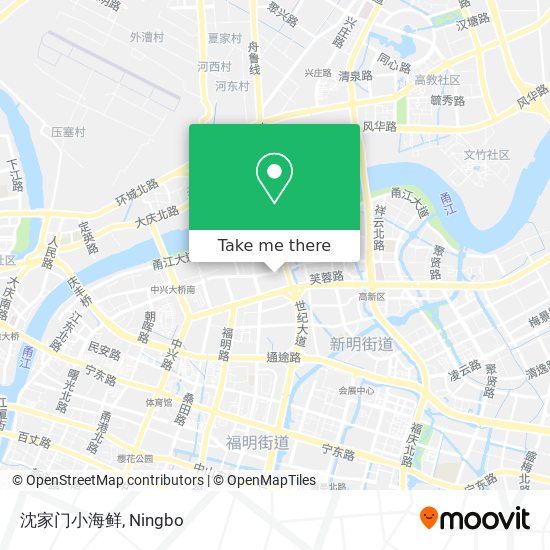 沈家门小海鲜 map
