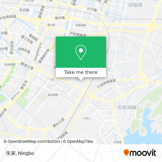 朱家 map