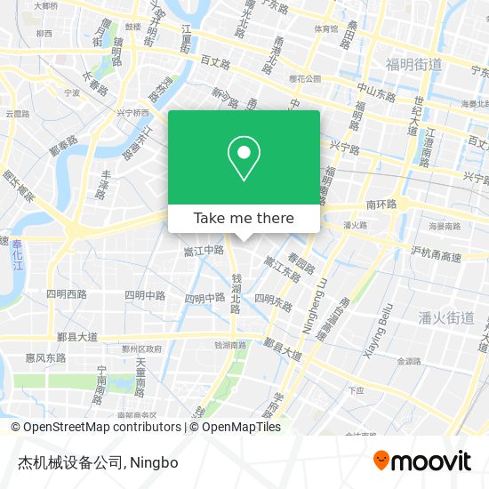 杰机械设备公司 map