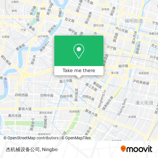 杰机械设备公司 map