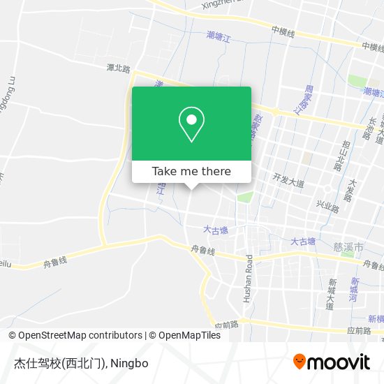 杰仕驾校(西北门) map