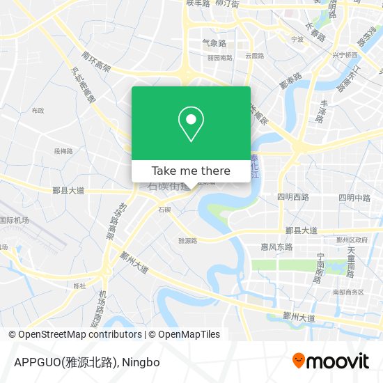 APPGUO(雅源北路) map