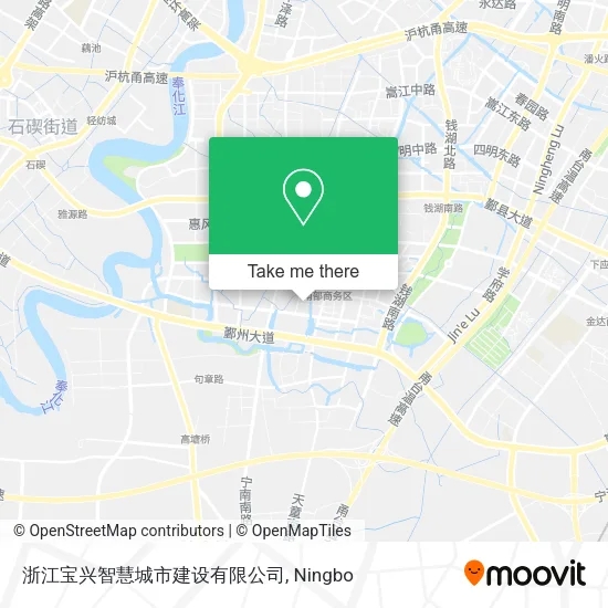 浙江宝兴智慧城市建设有限公司 map