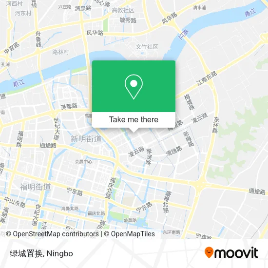 绿城置换 map