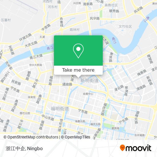浙江中企 map