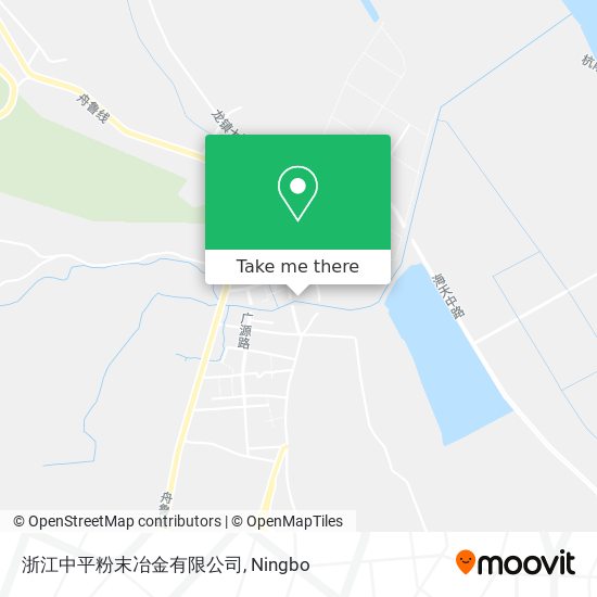 浙江中平粉末冶金有限公司 map