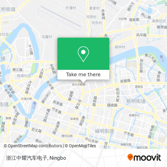 浙江中耀汽车电子 map