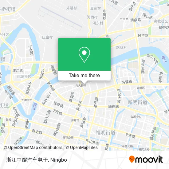 浙江中耀汽车电子 map
