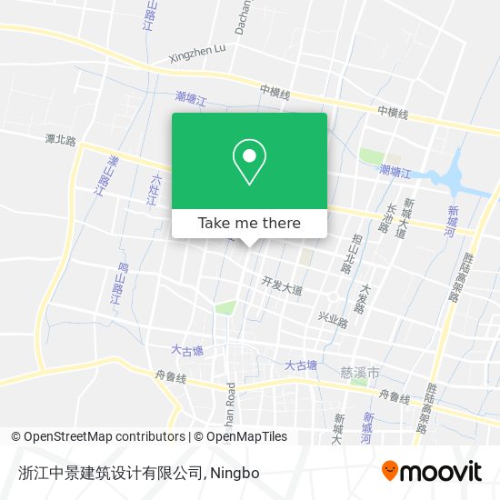 浙江中景建筑设计有限公司 map