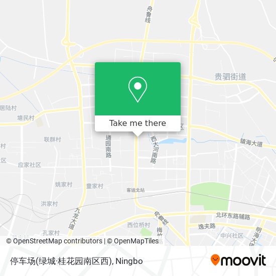 停车场(绿城·桂花园南区西) map
