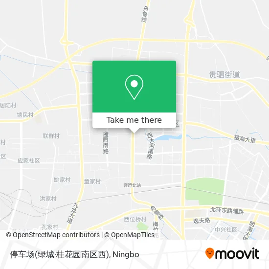 停车场(绿城·桂花园南区西) map