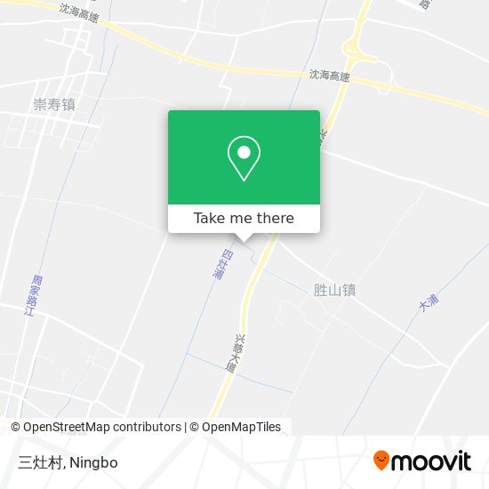 三灶村 map