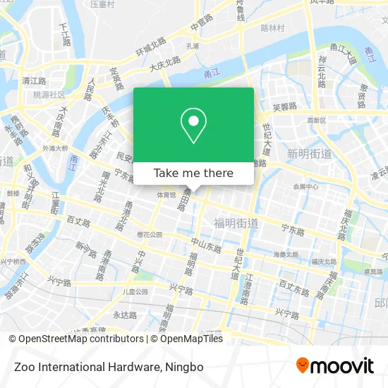 Zoo International Hardware map