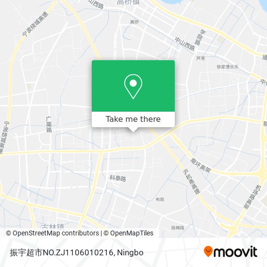 振宇超市NO.ZJ1106010216 map