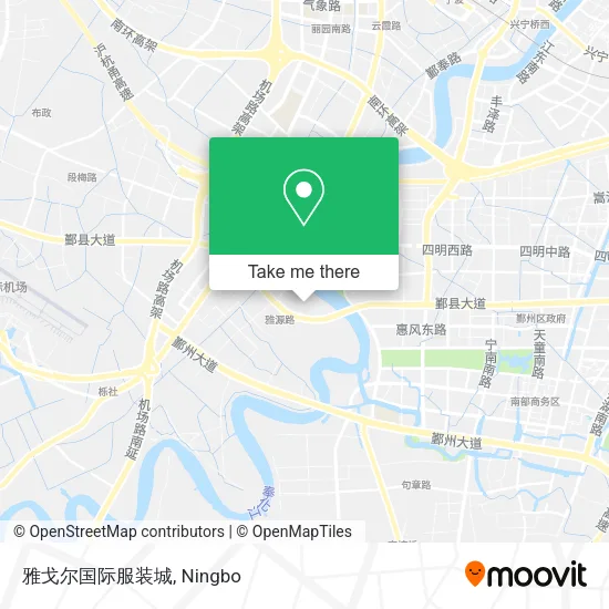 雅戈尔国际服装城 map