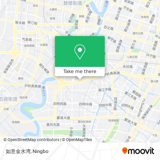 如意金水湾 map
