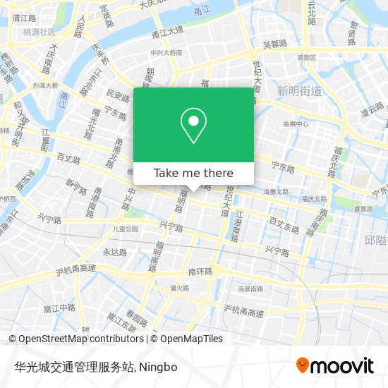 华光城交通管理服务站 map