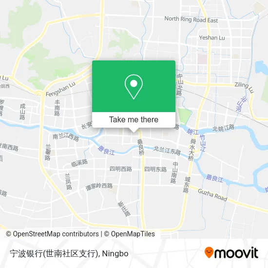 宁波银行(世南社区支行) map
