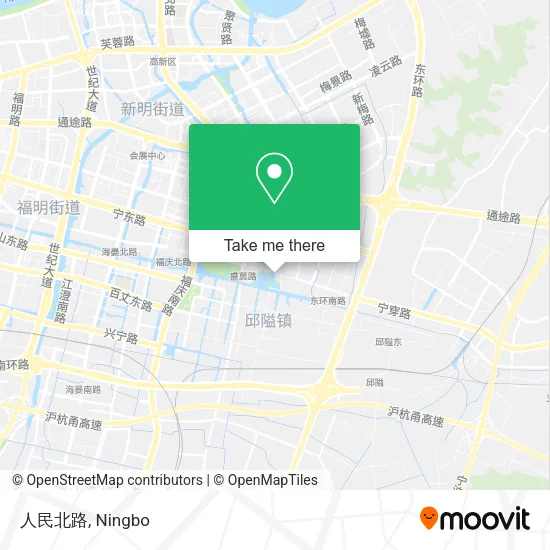 人民北路 map