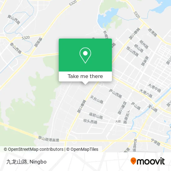 九龙山路 map