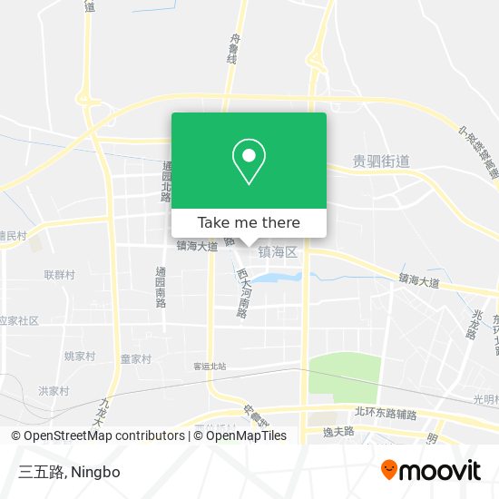 三五路 map