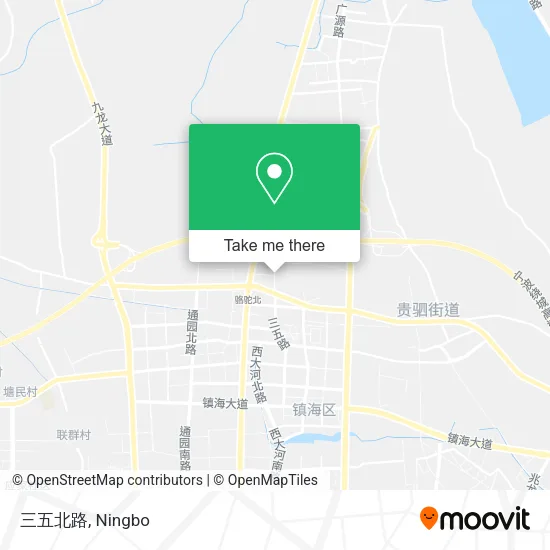 三五北路 map