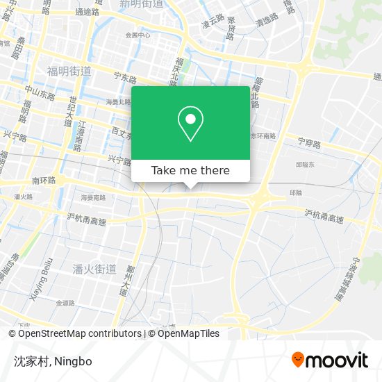 沈家村 map