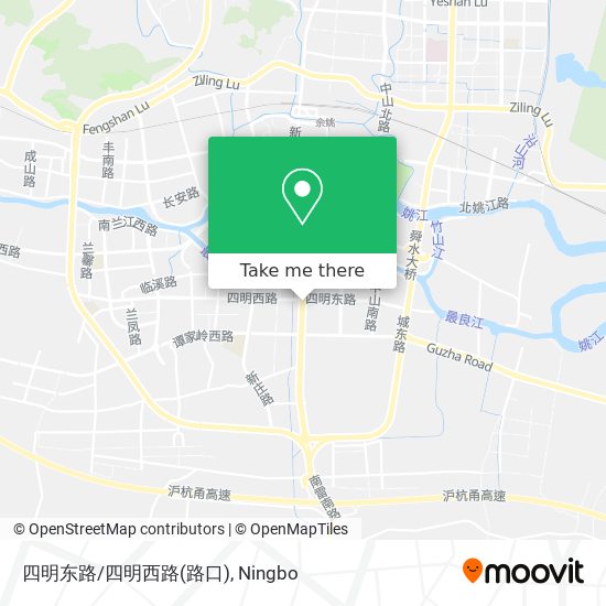 四明东路/四明西路(路口) map