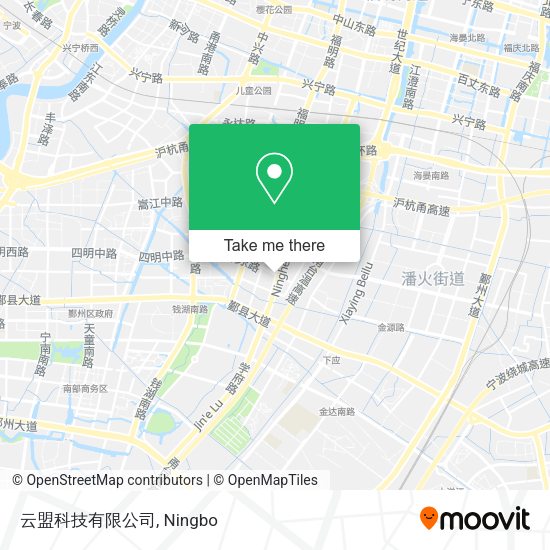云盟科技有限公司 map