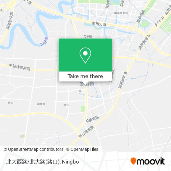 北大西路/北大路(路口) map