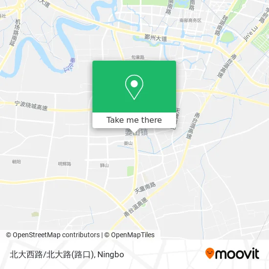 北大西路/北大路(路口) map