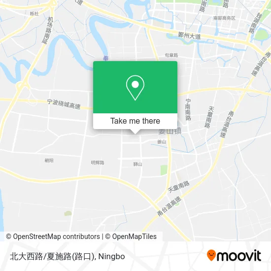 北大西路/夏施路(路口) map