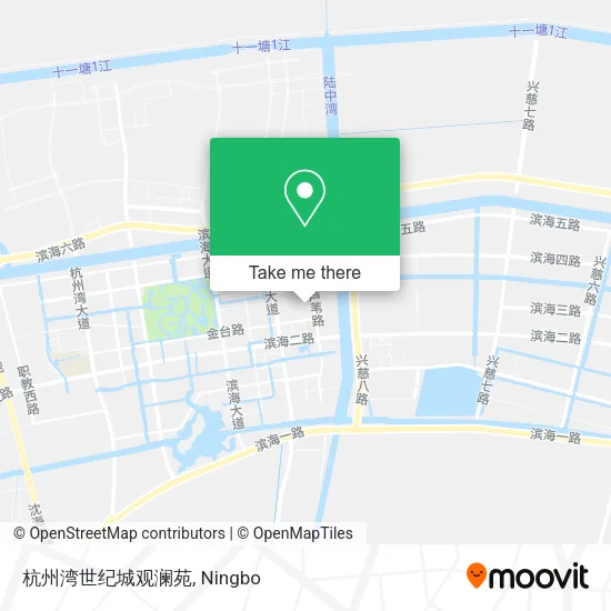 杭州湾世纪城观澜苑 map