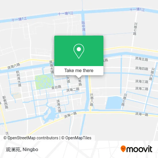 观澜苑 map