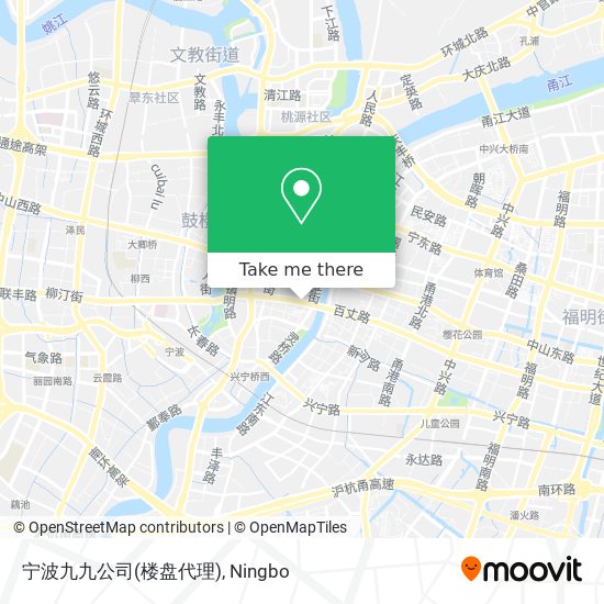 宁波九九公司(楼盘代理) map