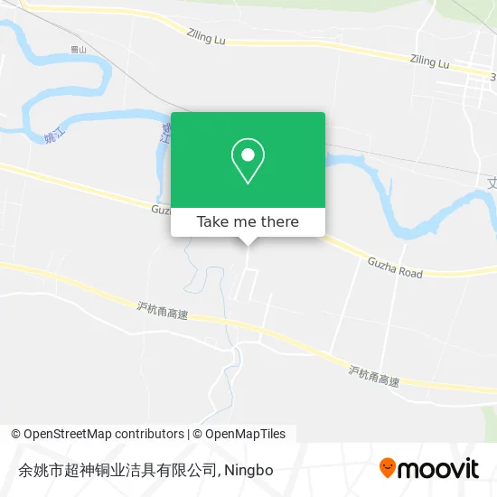 余姚市超神铜业洁具有限公司 map