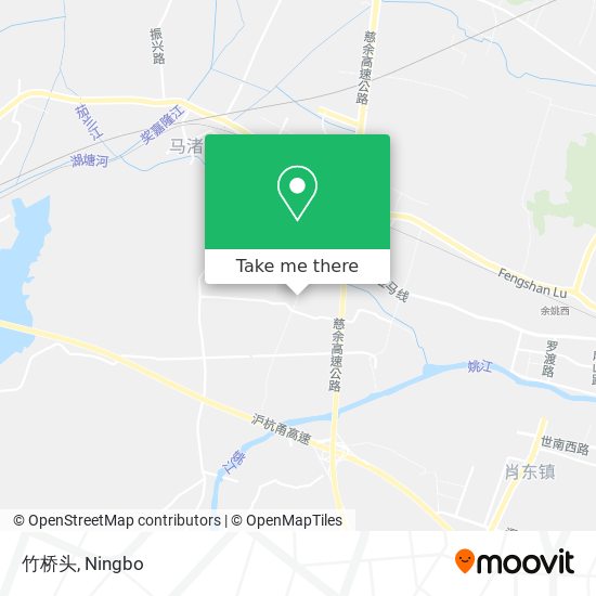 竹桥头 map