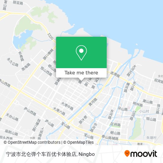 宁波市北仑弹个车百优卡体验店 map