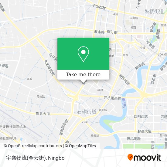 宇鑫物流(金云街) map
