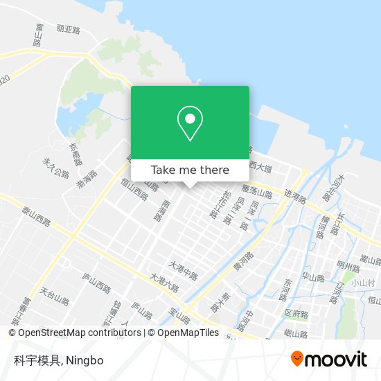 科宇模具 map