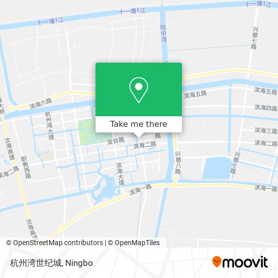 杭州湾世纪城 map