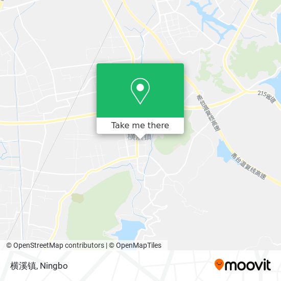 横溪镇 map