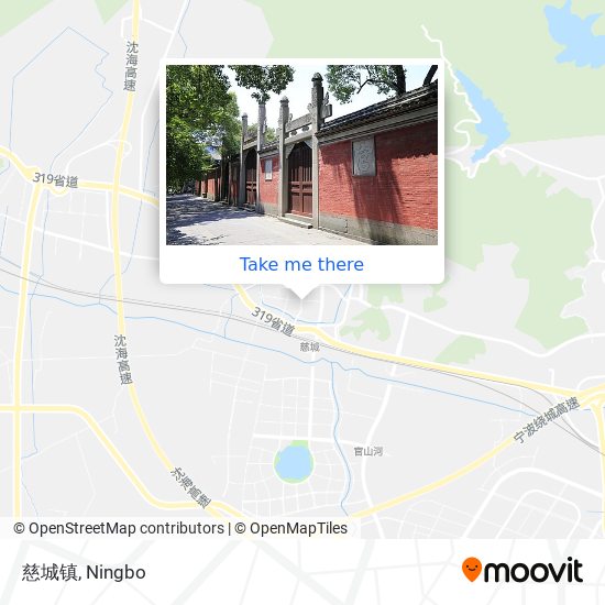 慈城镇 map
