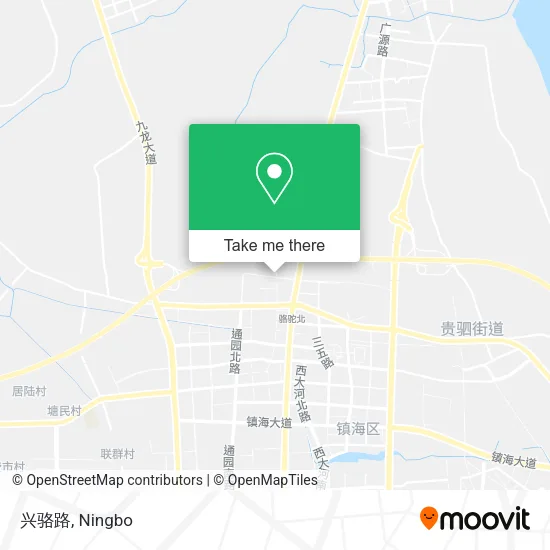 兴骆路 map