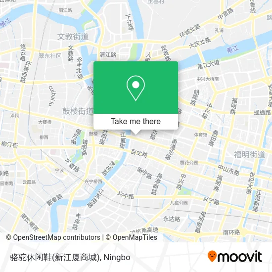 骆驼休闲鞋(新江厦商城) map