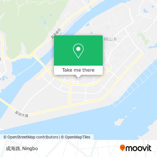 成海路 map