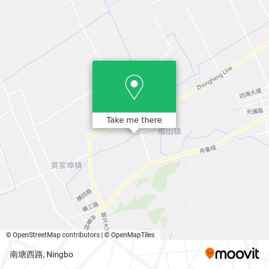 南塘西路 map