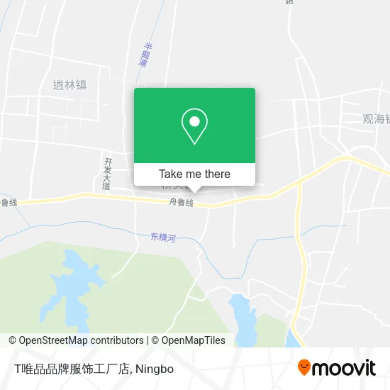 T唯品品牌服饰工厂店 map