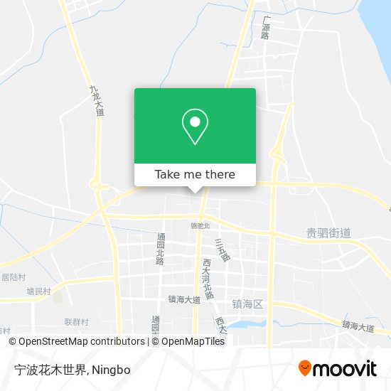 宁波花木世界 map