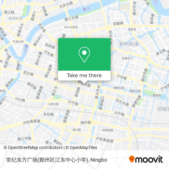 世纪东方广场(鄞州区江东中心小学) map